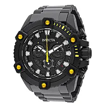 Forças de coalizão Swiss Ronda Z60 Calibre Men S relógio - 56mm. Preto 46654