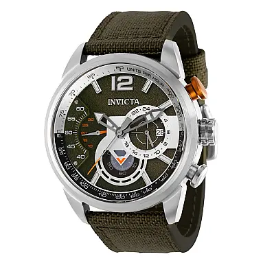 Relógio Masculino Invicta Aviator, Verde