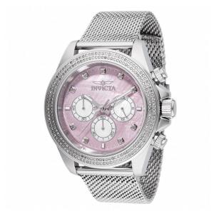 Relógio Masculino Invicta Elite Diamond com 0.88 Quilates de Diamantes e Mostrador Madrepérola 44mm, Aço 48754