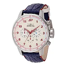 Relógio Masculino S1 Rally, Invicta 44954, Azul e Vermelho