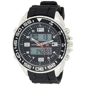 Relógio An Eporte Homem Maclino Qartz, U.S. POLO ASSN. US9043, Preto