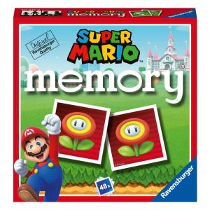 Jogo de Tabuleiro Ravensburger Memory Super Mario - Versão Italiana - Para Crianças de 3 Anos ou Mais