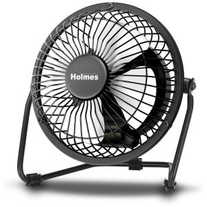 Mini Ventilador de Mesa com 1 Velocidade, 110V 13W, Holmes, Preto