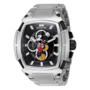 Relógio masculino Invicta Disney edição limitada do Mickey Mouse , aço 44064