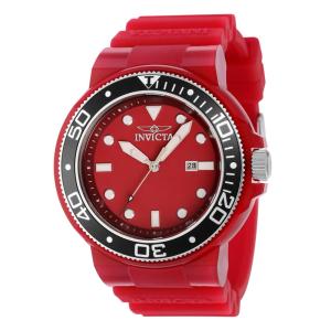 Relgio Pro Masculino Borgonha 51,5 mm - Invicta 38064, com Crongrafo e Resistncia gua de 200m