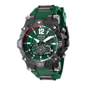 Relógio Masculino Aviator, Invicta 40164, Verde e Preto