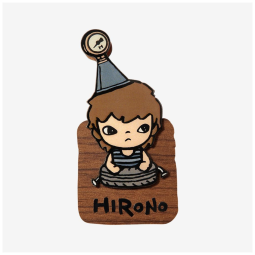 Imã de Geladeira Clip Hirono Echo Series da Pop Mart