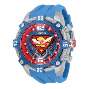 Relógio Masculino DC Comics Superman, Invicta 33164, Azul
