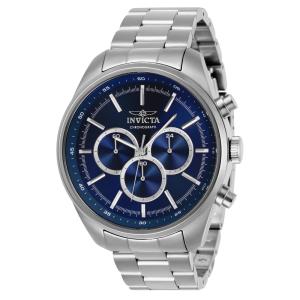 Relógio Masculino Specialty, Invicta 29164, Prata e Azul