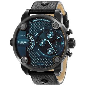 Relógio Masculino Analógico Quartzo, Couro, DIESEL DZ7334, Preto