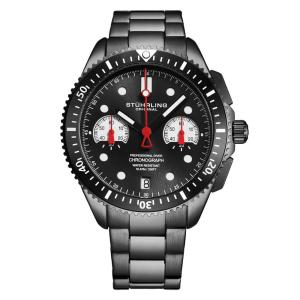 Relógio Masculino Stuhrling Velocity 4016 Quartzo 42mm, Preto