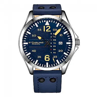 Relógio Stuhrling Aeronaut Aviador 43