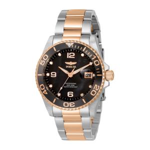 Relgio unissex Pro com mostrador em madreprola - 38 mm. Ao. Ouro Rosa 33264