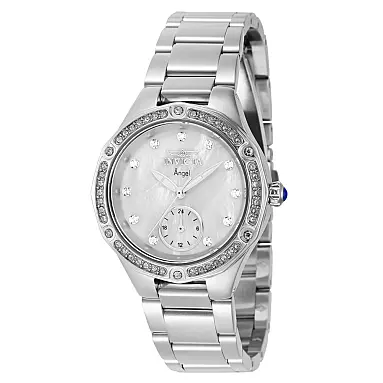 Relgio feminino anjo com mostrador