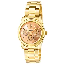 Relógio Feminino de Quartzo Angel, Invicta 464, Dourado
