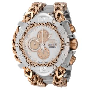 Relógio Masculino Automático com Mostrador Madrepérola 58, Ouro Rosa e Aço 44564