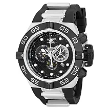 Relógio Masculino Invicta Subaqua Noma IV, Aço e Preto 6564