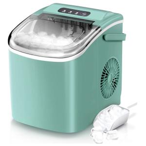 Máquina de Gelo até 11 kg em 24H Portátil, 110v, ZAFRO, Verde