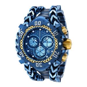 Relgio masculino Reserve Gladiator Swiss Ronda Z60 calibre - 55,25 mm. Azul escuro. Azul Gelo 36964