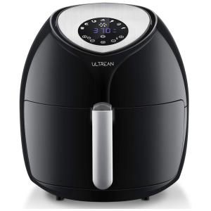 Fritadeira Elétrica Air Fryer 9L, com Painel de Controle Digital, 1700W, 110v, ULTREAN AF0401, Preto
