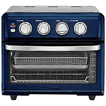 Forno Elétrico de Bancada 2 em 1 com Função de Assar e Grelhar, Aço Inox, 110V Cuisinart TOA 70NV, Azul