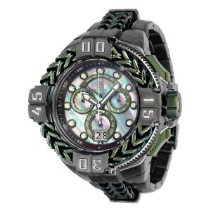 Relgio masculino Jason Taylor Swiss Ronda 8040.N calibre com mostrador em madreprola - 59,6 mm. Titnio. Menta 38074