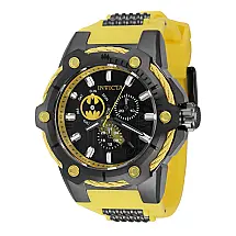 Relgio masculino Batman da DC Comics 53 mm. Metal de bronze. Amarelo 41174