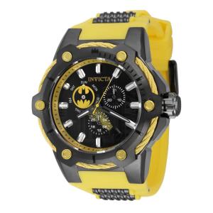 Relgio masculino Batman da DC Comics 53 mm. Metal de bronze. Amarelo 41174