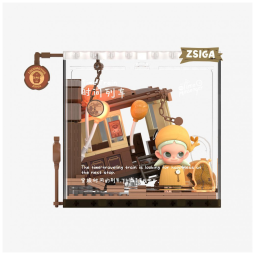 Bloco da Série Zsiga Walking Into The Forest da Pop Mart Caixa Surpresa