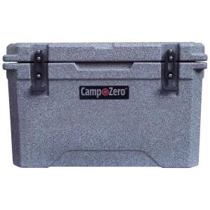 Cooler Caixa Térmica Portátil 40 Litros com Porta Copos, Granito, CAMP ZERO CZ40L DBG, Preto
