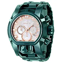 Relógio Masculino Bolt Zeus Magnum com Mostrador em Madrepérola, Invicta 39274, Verde