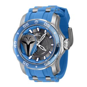 Relógio Masculino Star Wars, Invicta 41374, Azul e Cinza