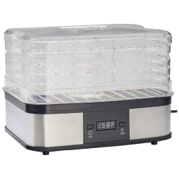 Desidratador de Alimentos Digital 5Trays 250W, LEM 1378