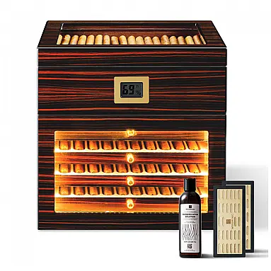 Humidor Gabinete Woodronic Ébano com