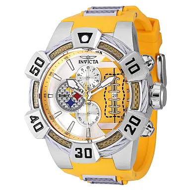 Relgio masculino NFL Pittsburgh Steelers