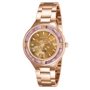 Relgio feminino anjo - 36 mm. Ouro Rosa 39674