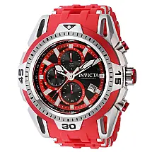 Relógio Masculino Analógico de Quartzo 52mm, Invicta Sea Spider 43774, Vermelho