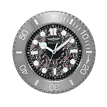 Relógio de Parede Pro Diver em Aço Inoxidável, Invicta 1447774, Preto