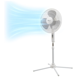 Ventilador de Coluna 3 Velocidades Ajustáveis, 110V 47W, COMFORT ZONE CZST161BTE, Branco