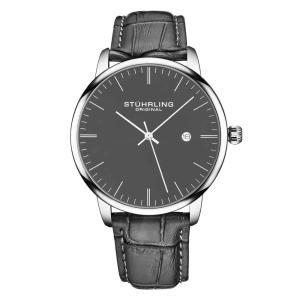 Relógio Masculino Stuhrling Rasa 3997 Quartzo 40mm, Cinza