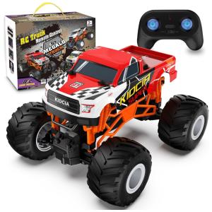 Caminhão Monstro RC 1:16 Escala 2.4GHz Todoterreno para Crianças - Presente de Natal ou Aniversário,Kidcia