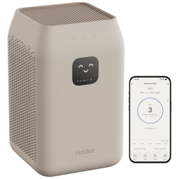 Purificador de Ar Nooie WiFi com Filtro HEPA H13 Remove 99,97 de Poluentes, Fumaça e Poeira em até 538 pés.