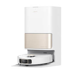 Aspirador Robô Compatível Alexa, Google Home e Siri com Sucção de 7000Pa e Extensão de Esfregão, 110V, Dreame L10s Pro Ultra Heat, Branco