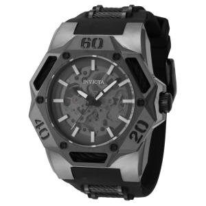 Relógio Masculino Automático das Forças da Coalizão, Invicta 44084, Preto e Cinza