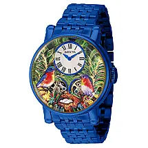 Relgio Vintage Automtico Feminino - 42mm. Azul 43284