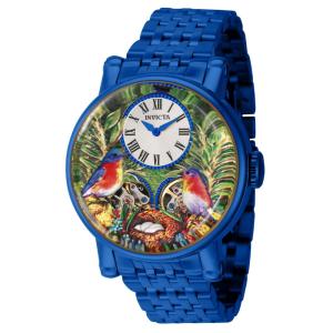 Relgio Vintage Automtico Feminino - 42mm. Azul 43284