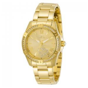 Relógio Feminino Invicta Angel 34.5mm Dourado 21384