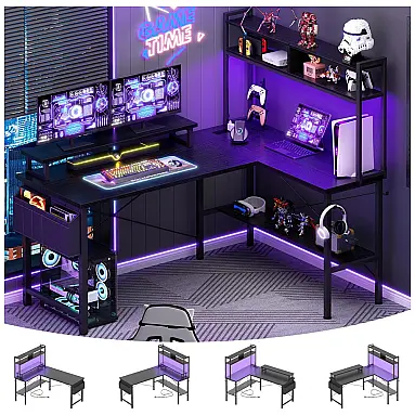 Mesa Gamer em L Aheaplus
