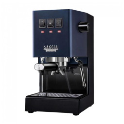 Máquina de Café Expresso com Bocal de Leite e Porta-Filtro em Aço Inoxidável de 58mm, 110V 1200W, Gaggia RI9380/50 Classic Evo Pro, Azul