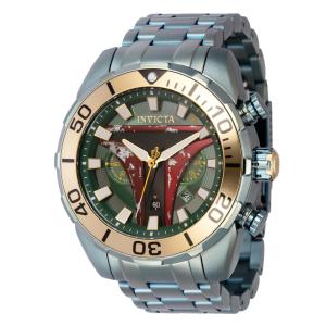 Relgio masculino Star Wars Boba Fett - 50 mm. Verde 43584